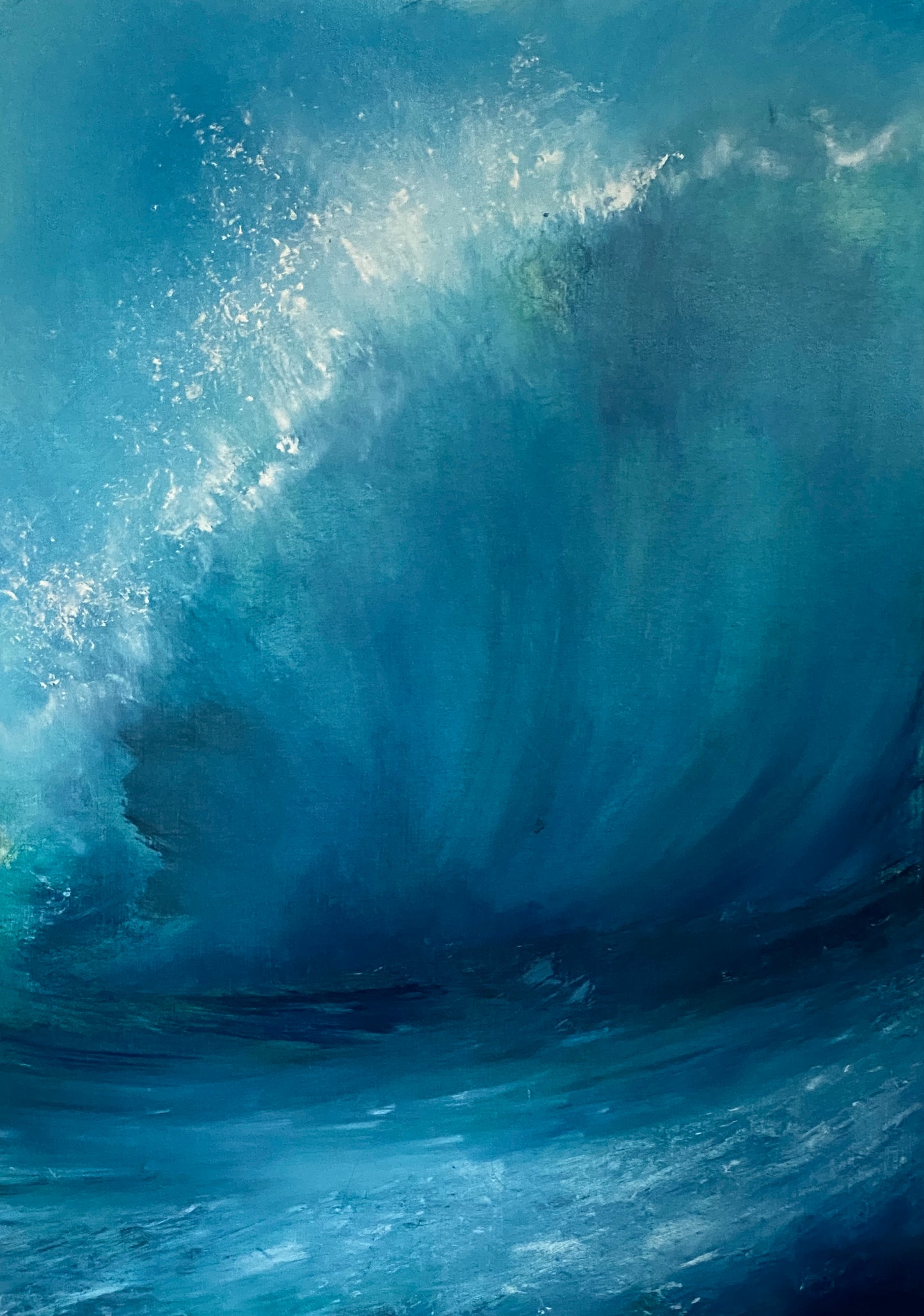Original oil painting "Radiance"